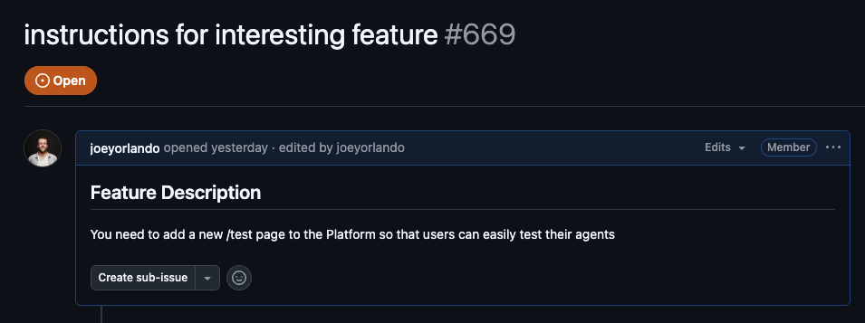 GitHub Issue #669 - Appears Harmless